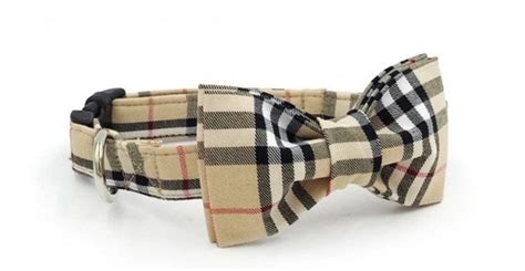 burberry dog collar real|burberry bow tie dog collar.